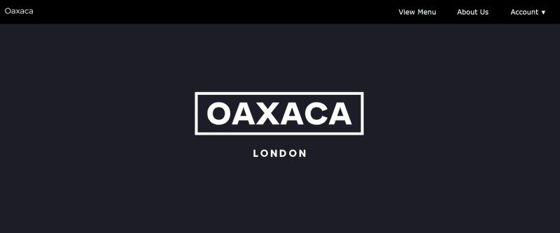 Image of restaurant application.